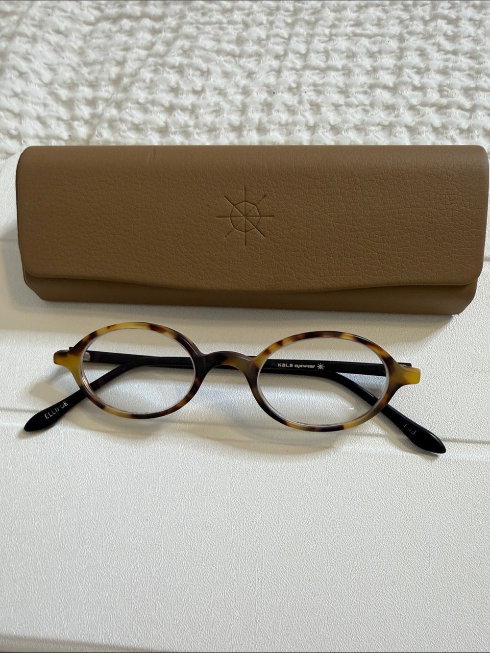 Kayla Tortoiseshell Round Glasses - Brown frame